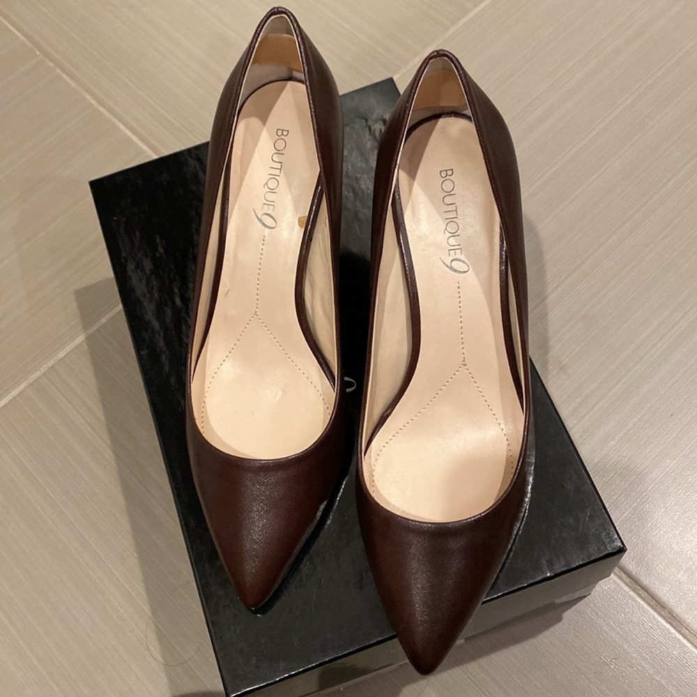 Boutique 9 Brown Pumps - Picture 8 of 8